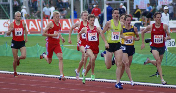 Moritz Höft Deutsche Leichtathletik Meisterschaften in Erfurt 2007 800m Lauf