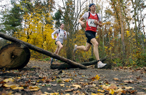 SCC-Cross Berlin 2007 - Franek Haschke gefolgt von Carsten Schlangen