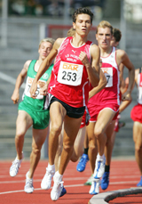 Foto von Falko Zauber bei der U-23-EM in Debrecen (Ungarn) Vorbericht